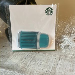 Starbucks cell phone pop socket - Blue Thermal Cup